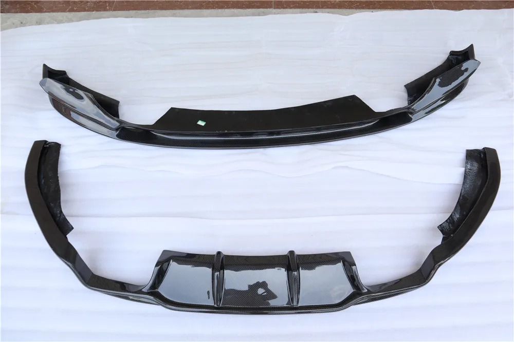 3D Front Lip, Side Skirts, Rear Diffuser for F85 X5M F86 X6M Carbon Fiber Material